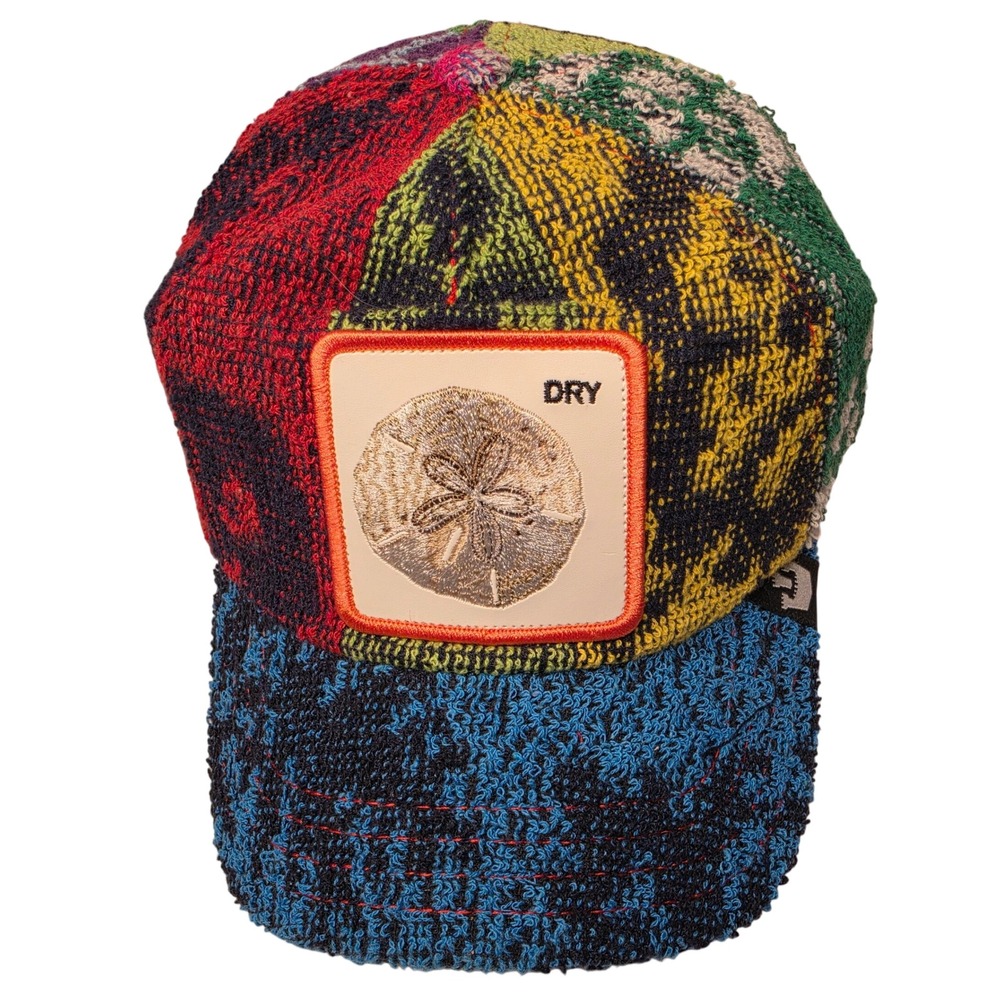 Goorin Bros The Farm Current Sea Currency Hat‎ Cap Upcycled Fabric